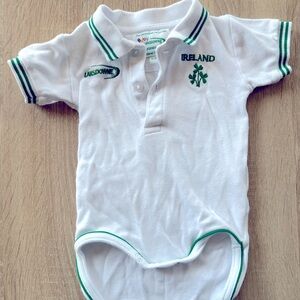 OFFICIAL Irish Rugby baby onesie